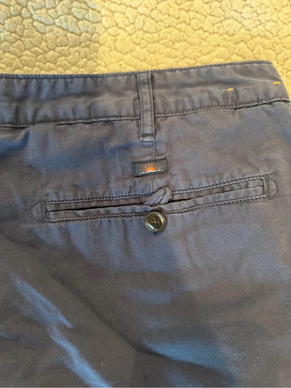 Faherty Navy Casual Shorts - SIZE 40